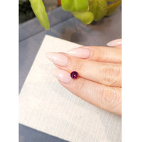 1.47 Ct. Rhodolite Garnet from Ceylon (Sri Lanka) Life Style