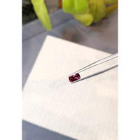 0.98 Ct. Rhodolite Garnet from Ceylon (Sri Lanka) Life Style