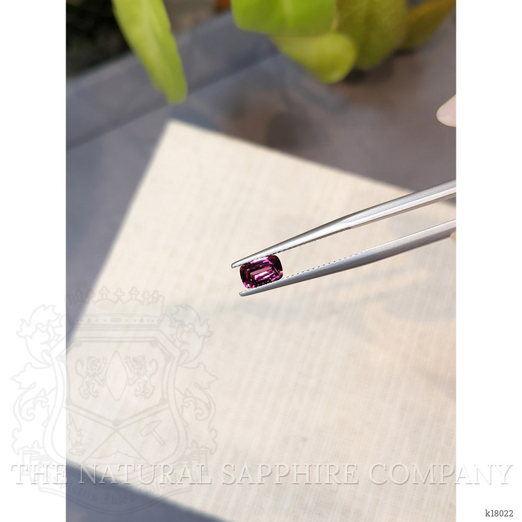 0.77 Ct. Rhodolite Garnet from Ceylon (Sri Lanka)