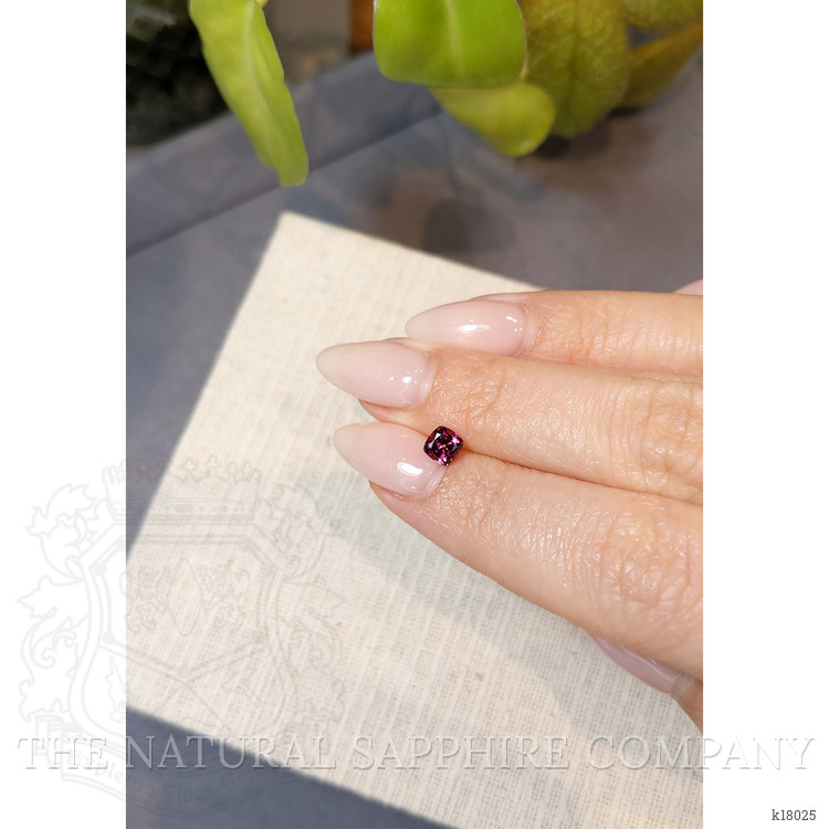 0.69 Ct. Rhodolite Garnet from Ceylon (Sri Lanka)
