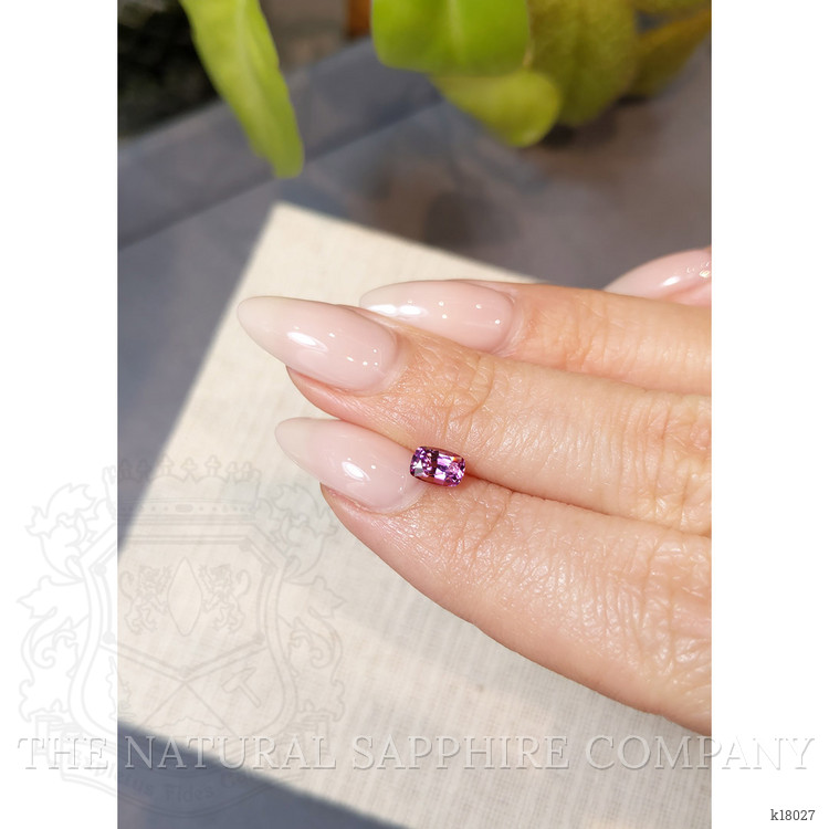 0.65 Ct. Rhodolite Garnet from Ceylon (Sri Lanka)