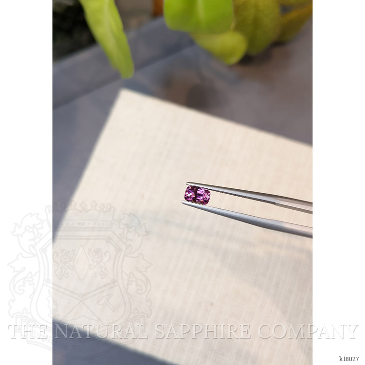 0.65 Ct. Rhodolite Garnet from Ceylon (Sri Lanka)