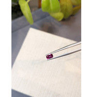 0.52 Ct. Rhodolite Garnet from Ceylon (Sri Lanka) Life Style