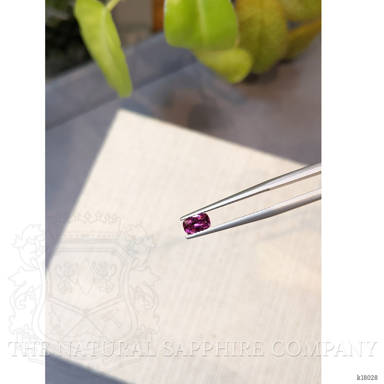 0.52 Ct. Rhodolite Garnet from Ceylon (Sri Lanka)