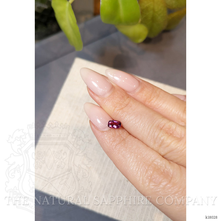 0.52 Ct. Rhodolite Garnet from Ceylon (Sri Lanka)
