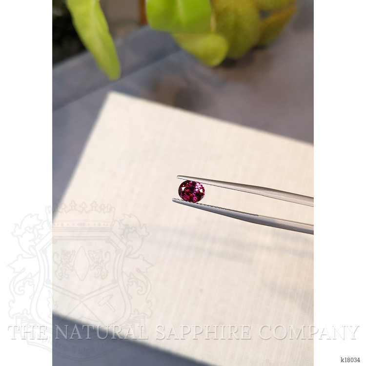 0.96 Ct. Rhodolite Garnet from Ceylon (Sri Lanka)