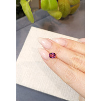 1.54 Ct. Rhodolite Garnet from Ceylon (Sri Lanka) Life Style