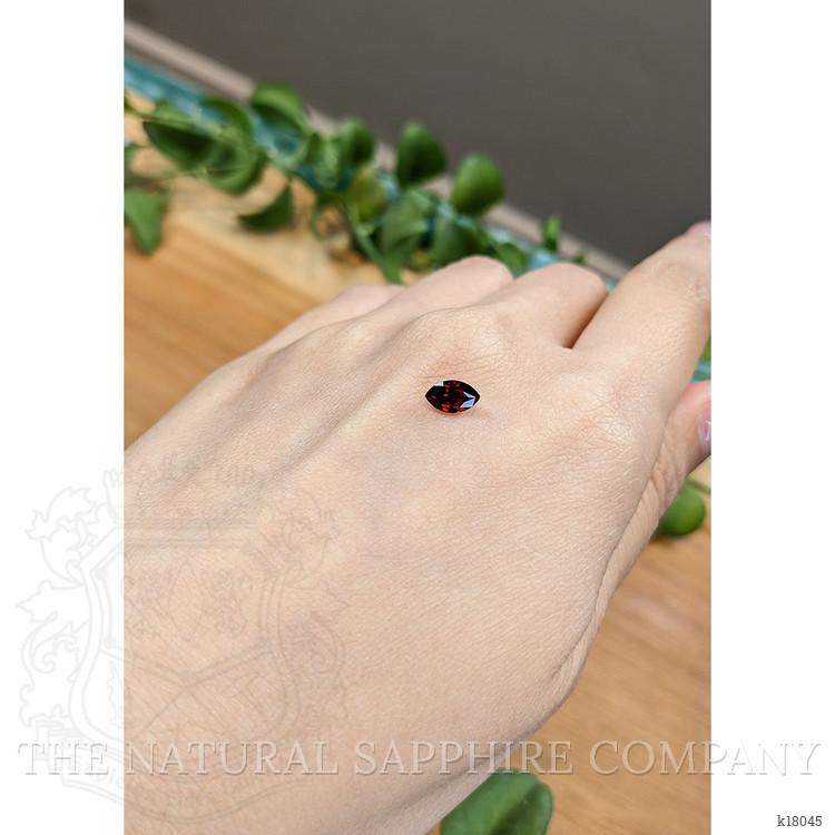 0.80 Ct. Garnet from Ceylon (Sri Lanka)