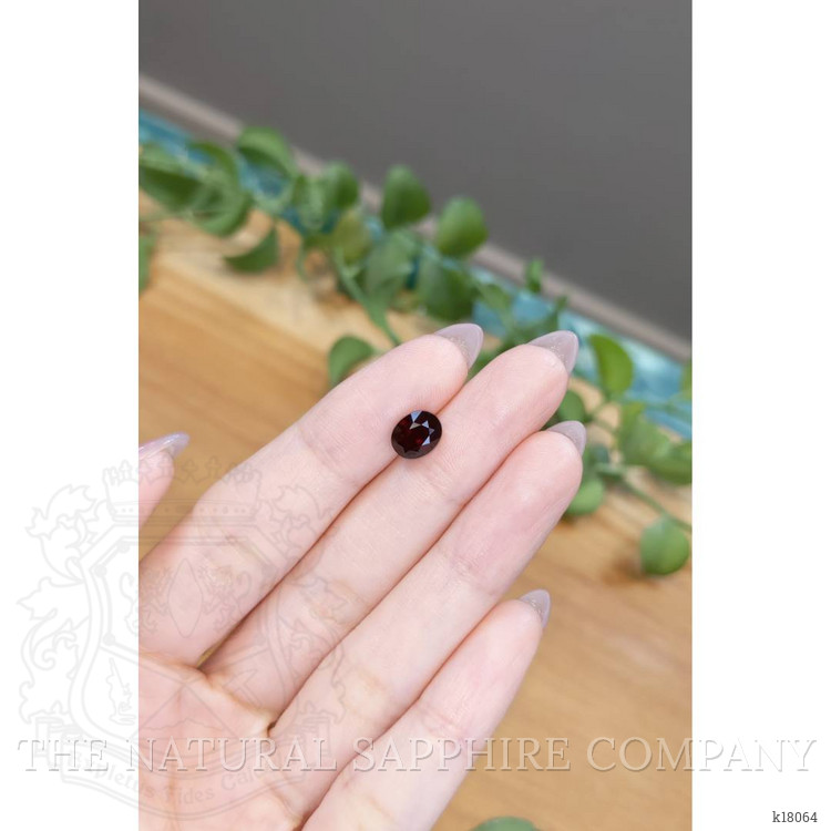 2.18 Ct. Red Garnet from Ceylon (Sri Lanka)