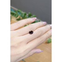 2.18 Ct. Red Garnet from Ceylon (Sri Lanka) Life Style
