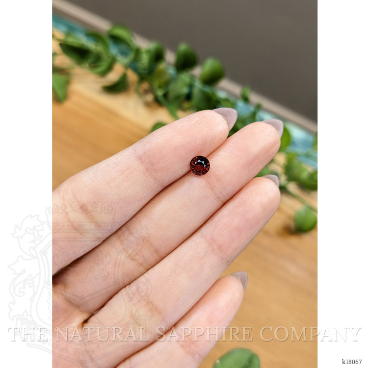 0.74 Ct. Garnet from Ceylon (Sri Lanka)