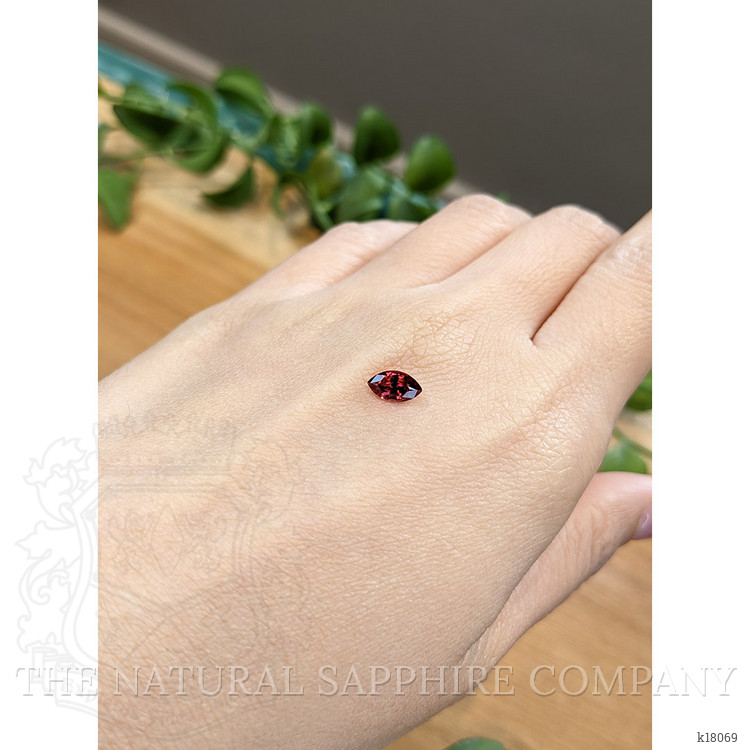 0.74 Ct. Garnet from Ceylon (Sri Lanka)