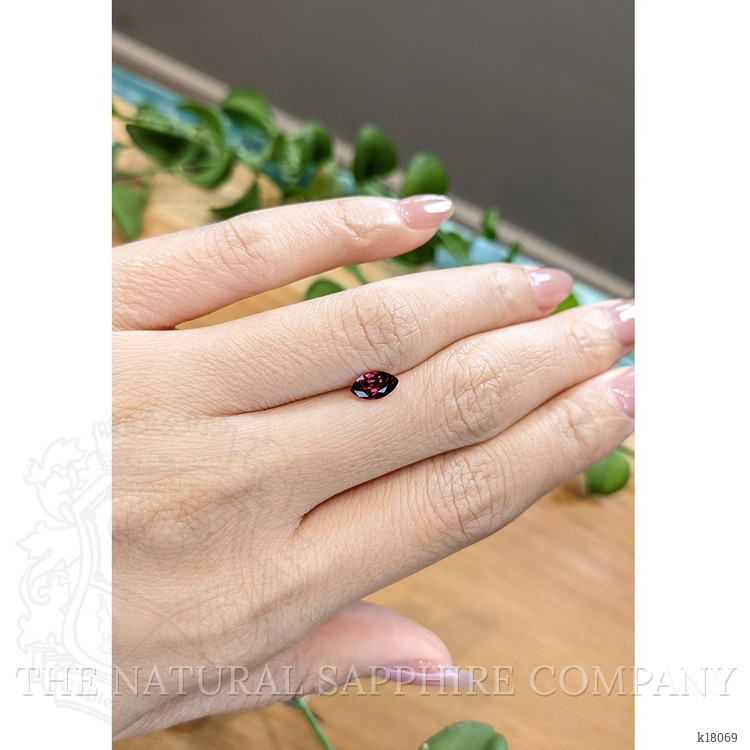 0.74 Ct. Garnet from Ceylon (Sri Lanka)