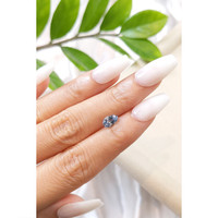 0.80 Ct. Aquamarine from Mozambique Life Style