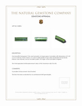 7.86 Ct. Tourmaline from Nigeria Appraisal