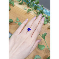 4.02 Ct. Tanzanite from Tanzania Life Style