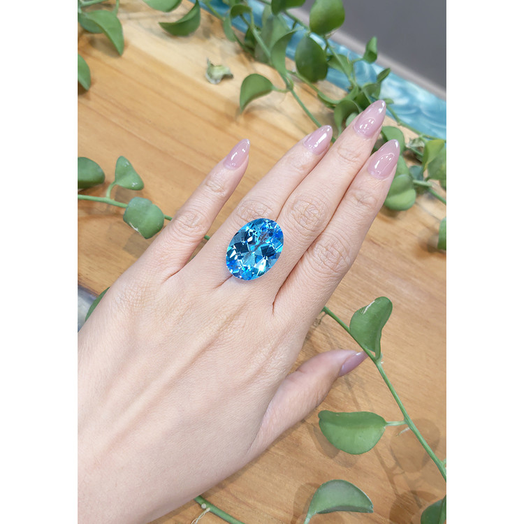 29.04 Ct. Topaz from Brazil