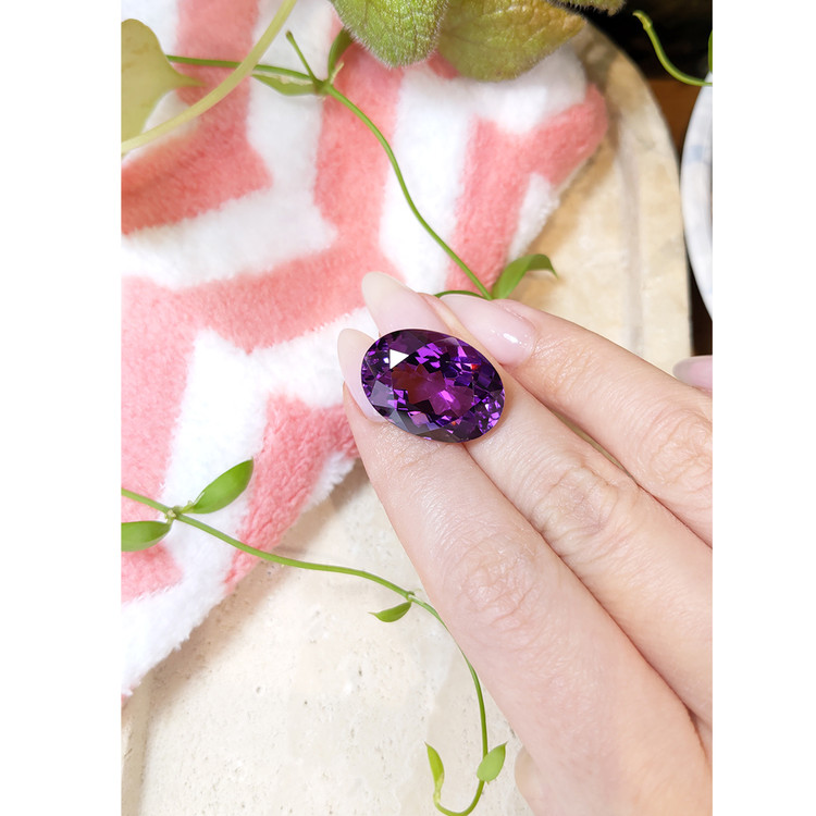 23.57 Ct. Amethyst from Brazil