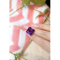 15.33 Ct. Amethyst from Brazil Life Style