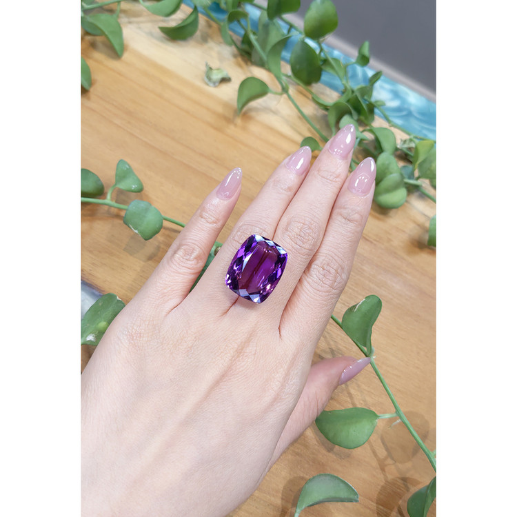 32.96 Ct. Amethyst from Brazil