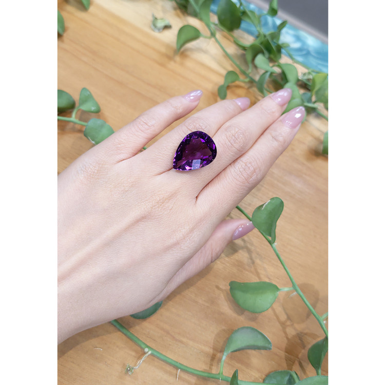 19.21 Ct. Amethyst from Brazil