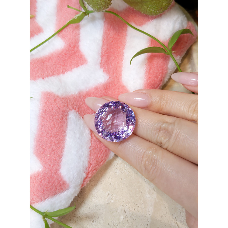 38.40 Ct. Amethyst from Brazil