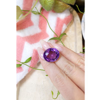 27.92 Ct. Amethyst from Brazil Life Style