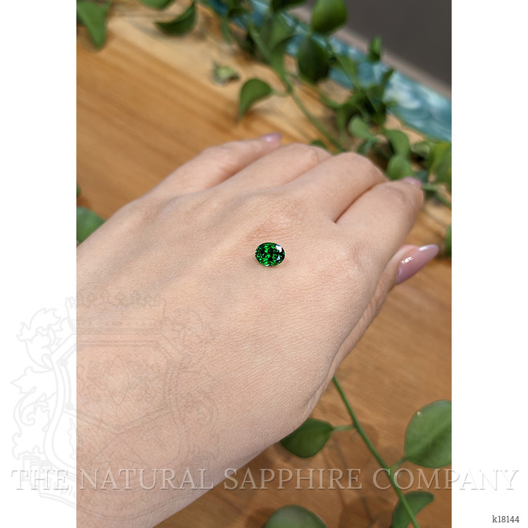 1.11 Ct. Tsavorite Garnet from Tanzania