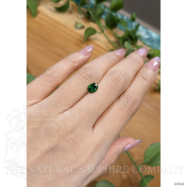 1.11 Ct. Tsavorite Garnet from Tanzania