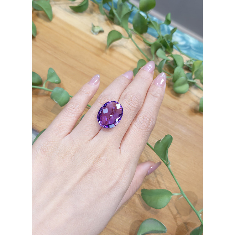 17.45 Ct. Amethyst from Brazil
