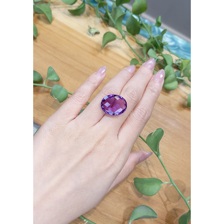 17.45 Ct. Amethyst from Brazil