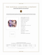 4.64 Ct. Ametrine from Brazil Scan Report