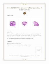 2.52 Ct. Spinel from Tanzania Appraisal