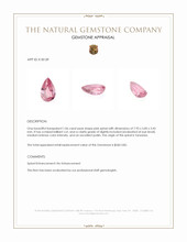 1.06 Ct. Spinel from Tanzania Appraisal