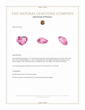 1.79 Ct. Spinel from Tanzania Appraisal