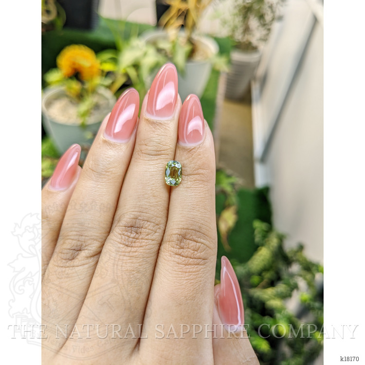 1.57 Ct. Chrysoberyl from Ceylon (Sri Lanka)