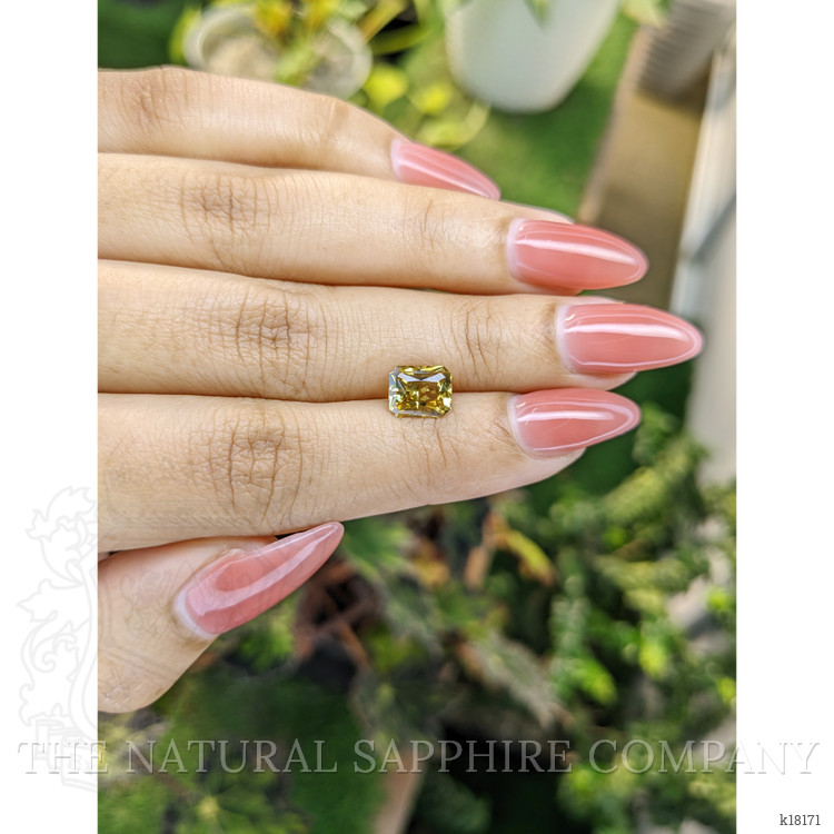 1.79 Ct. Chrysoberyl from Ceylon (Sri Lanka)