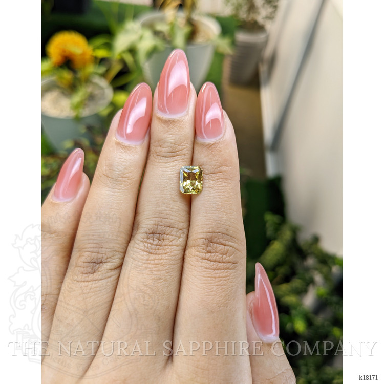 1.79 Ct. Chrysoberyl from Ceylon (Sri Lanka)