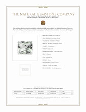 2.30 Ct. Chrysoberyl from Ceylon (Sri Lanka) Scan Report
