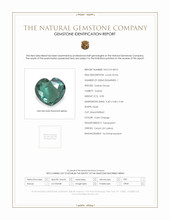 0.98 Ct. Garnet from Ceylon (Sri Lanka) Scan Report