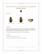 1.88 Ct. Alexandrite from Ceylon (Sri Lanka) Appraisal