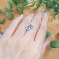 3.12 Ct. Aquamarine from Brazil Life Style