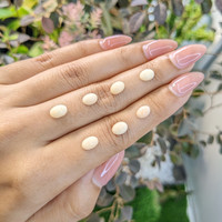 5.06 Ct. Cabochon Coral from Italy Life Style