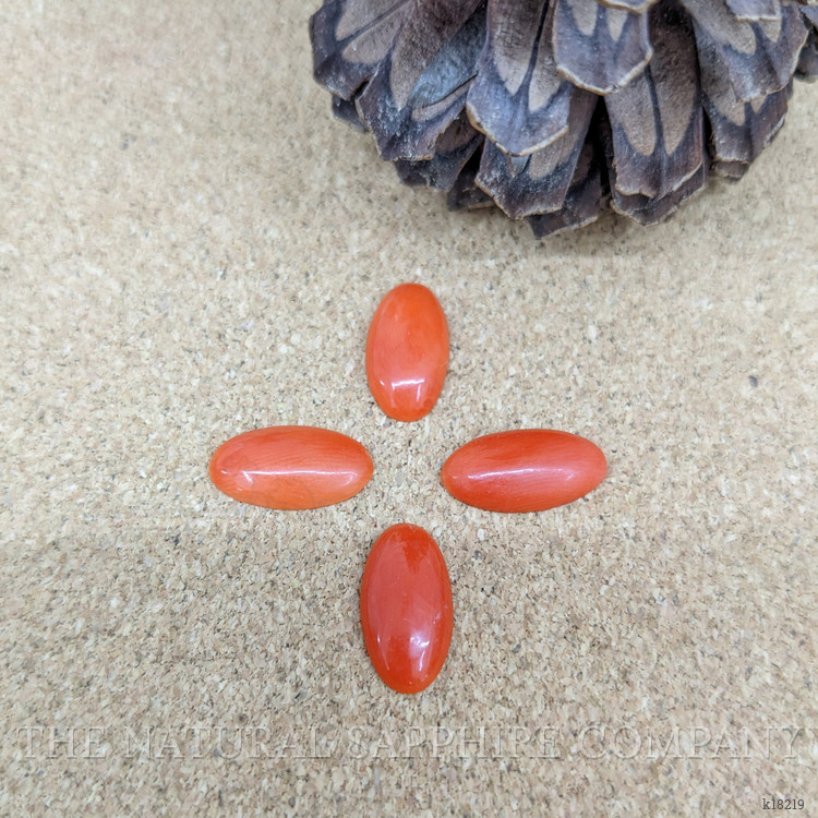 10.47 Ct. Cabochon Coral from Italy