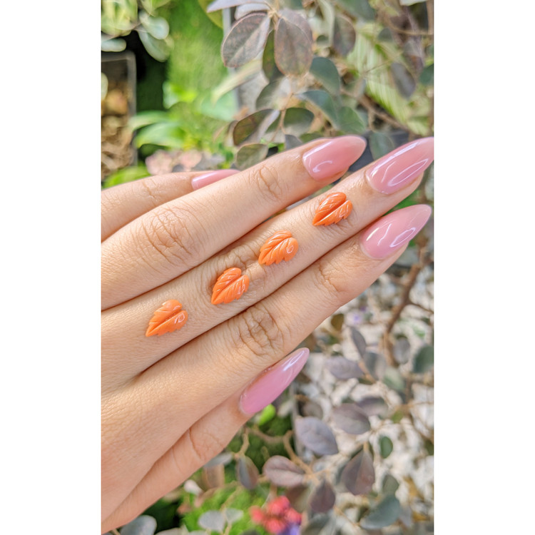 3.97 Ct. Coral from Italy