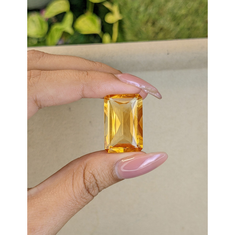 29.23 Ct. Citrine from Brazil