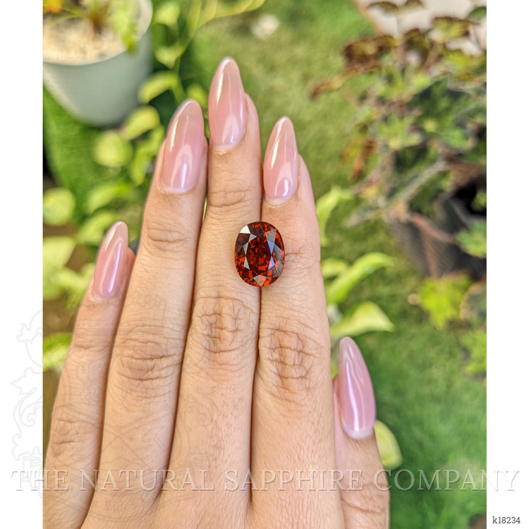 10.34 Ct. Garnet from Ceylon (Sri Lanka)