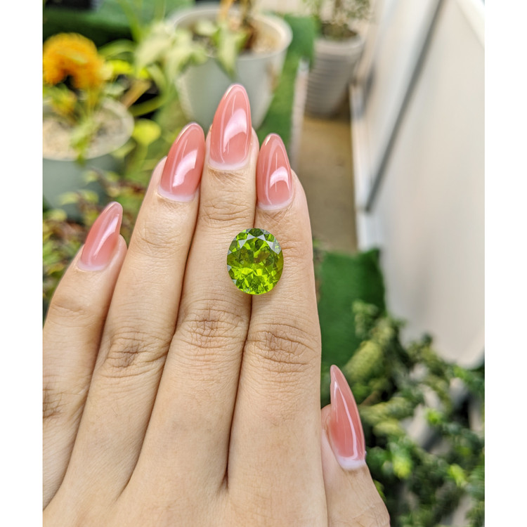 9.61 Ct. Peridot from Pakistan