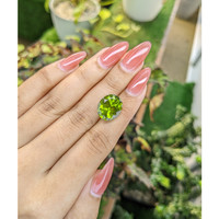 9.61 Ct. Peridot from Pakistan Life Style