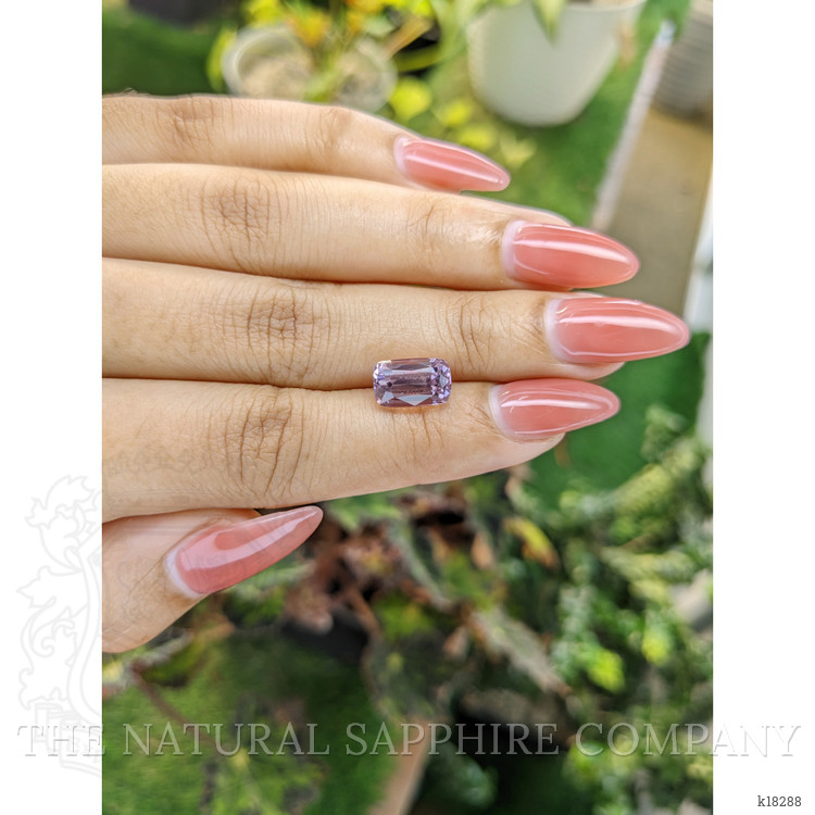 4.07 Ct. Purplish Pink Kunzite from Brazil